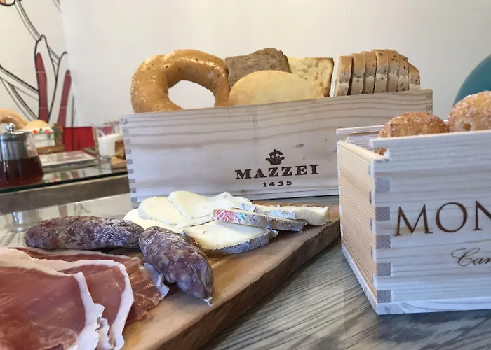 לינה וארוחת בוקר Fonte Gaia Experience סיינה